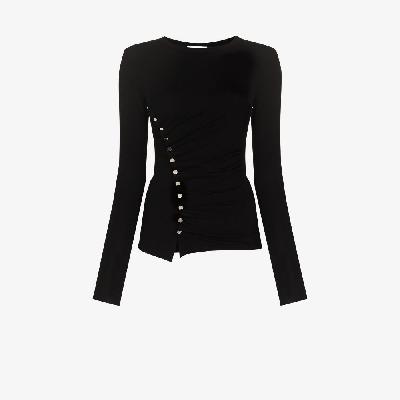 Paco Rabanne - Buttoned Long Sleeve T-Shirt