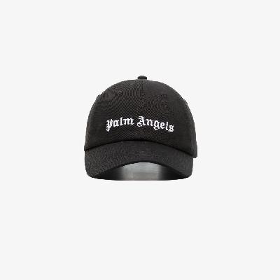 Palm Angels - Black Logo Embroidered Baseball Cap
