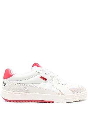 Palm Angels - White Palm University Leather Sneakers