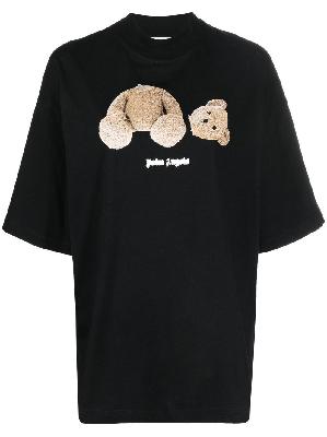 Palm Angels - Black Bear Print T-Shirt