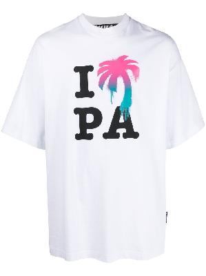 Palm Angels - White I Love PA T-Shirt