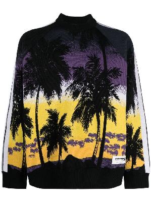 Palm Angels - Black Palm Tree Wool Sweater