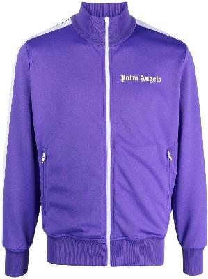Palm Angels - Purple Logo Print Track Jacket