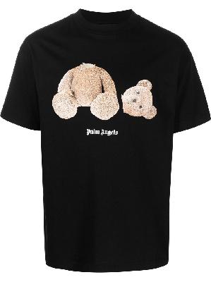 Palm Angels - Black Teddy Bear T-Shirt