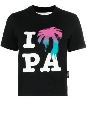 Palm Angels - Black I Love PA T-Shirt