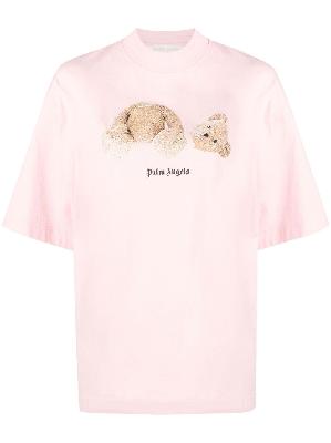 Palm Angels - Bear-Print Cotton T-Shirt