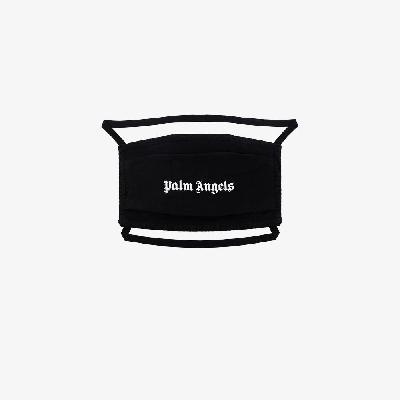 Palm Angels - Black Logo Cotton Face Mask