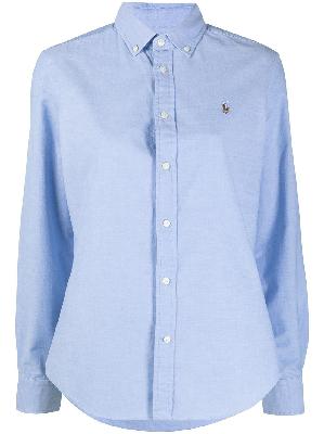 Polo Ralph Lauren - Blue Polo Pony Cotton Shirt