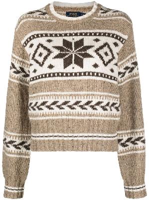 Polo Ralph Lauren - Neutral Jacquard-Knit Sweater