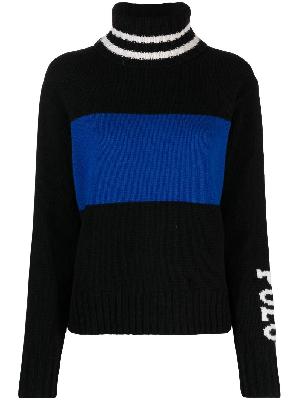 Polo Ralph Lauren - Black Colourblock Wool Sweater