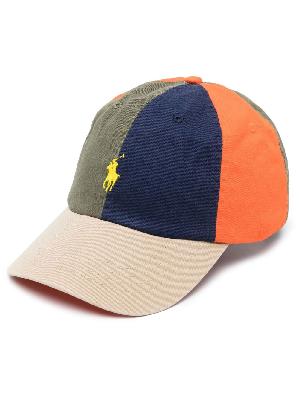 Polo Ralph Lauren - Orange Colourblock Baseball Cap