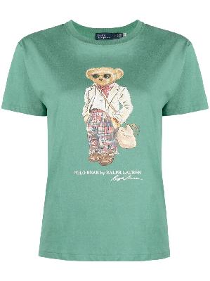 Polo Ralph Lauren - Green Teddy Print T-Shirt