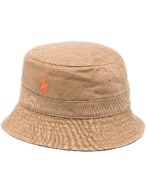 Polo Ralph Lauren - Neutral Pony Embroidered Bucket Hat
