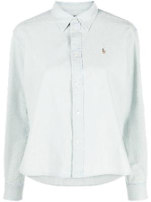 Polo Ralph Lauren - Blue Polo Pony Embroidered Shirt