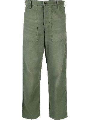 Polo Ralph Lauren - Green Straight-Leg Cotton Trousers