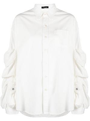 R13 - White Cargo Cotton Shirt