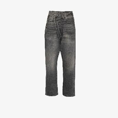 R13 - Leyton Crossover Waist Jeans