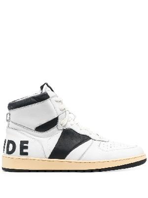 Rhude - White Rhecess Leather Sneakers