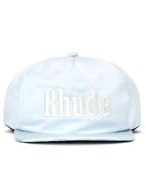 Rhude - Blue Embroidered Logo Baseball Cap