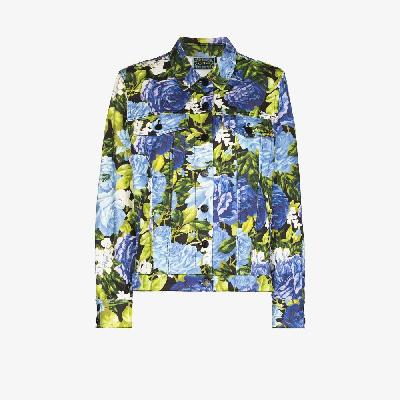 Richard Quinn - Floral Print Denim Jacket