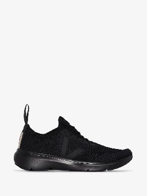 Rick Owens X VEJA - X Veja Black Sock Knit Sneakers