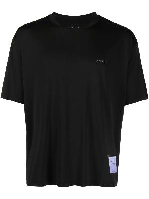 Satisfy - Black Logo-Print Performance T-Shirt