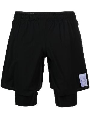 Satisfy - Black Justice 10 Inch Trail Running Shorts