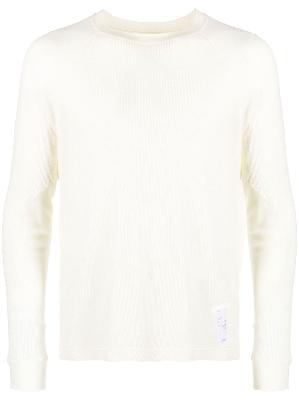 Satisfy - White Cloud Waffle Knit Jumper