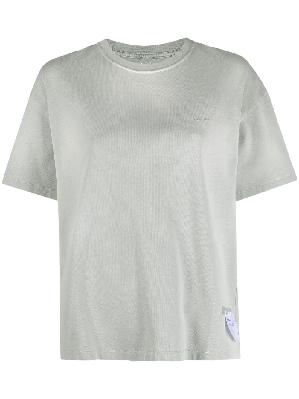 Satisfy - Grey Tie-Dye Running T-Shirt