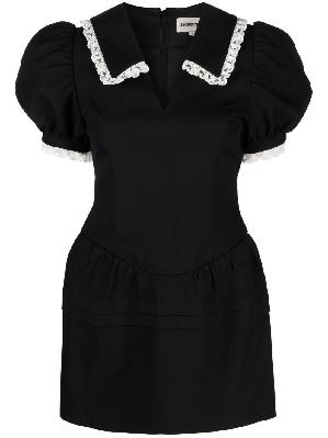 SHUSHU/TONG - Black Wool Mini Dress