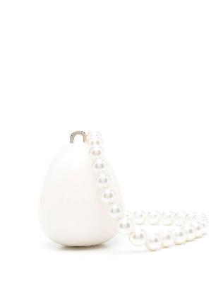 Simone Rocha - Neutral Micro Egg Cross Body Bag