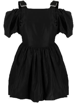 Simone Rocha - Black Cold-Shoulder Mini Dress