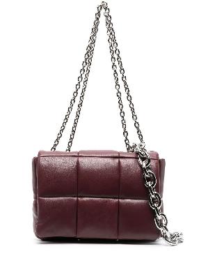 STAND STUDIO - Red Holly Quilted Leather Shoulder Bag