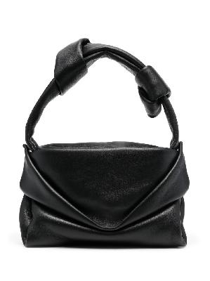 STAUD - Black Kiss Leather Shoulder Bag