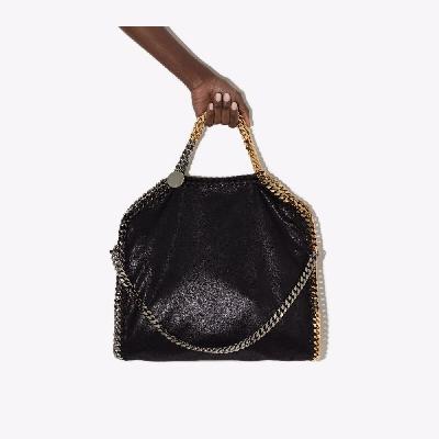 Stella McCartney - Black Falabella Large Faux Leather Tote Bag