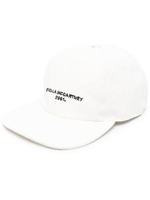 Stella McCartney - White Logo Embroidered Baseball Cap