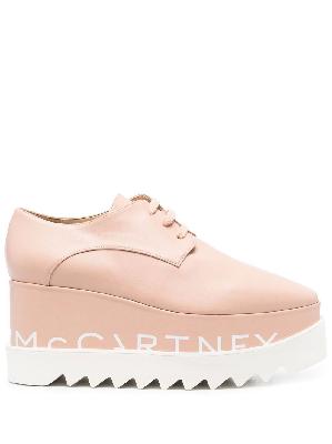 Stella McCartney - Pink Elyse 80 Platform Shoes