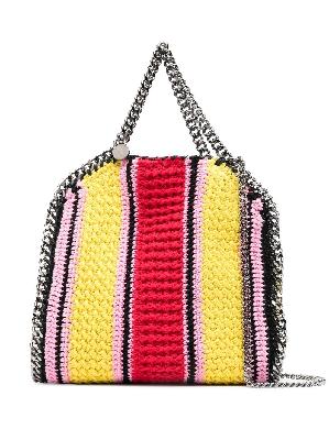 Stella McCartney - Yellow Falabella Cotton Crochet Tote Bag