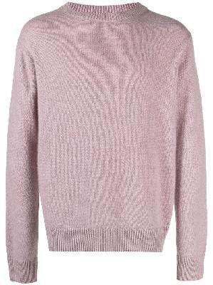The Elder Statesman - Pink Tes Simple Knitted Sweater
