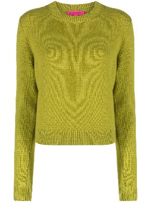 The Elder Statesman - Green Cashmere Sweater