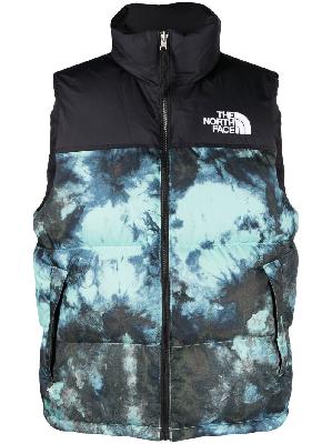 The North Face - Black And Blue 1996 Retro Nuptse Padded Gilet