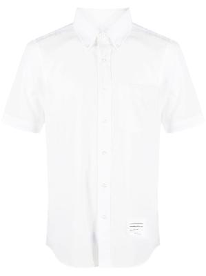 Thom Browne - Short-Sleeve Cotton Shirt