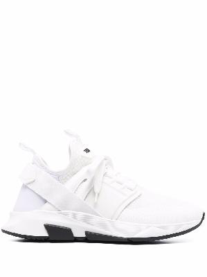 TOM FORD - White Jago Leather Sneakers