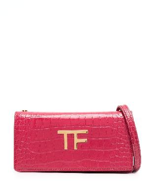 TOM FORD - Red TF Leather Mini Bag