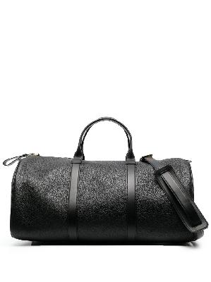 TOM FORD - Black Leather Holdall Bag