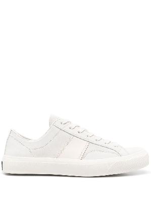 TOM FORD - Neutral Cambridge Low-Top Sneakers