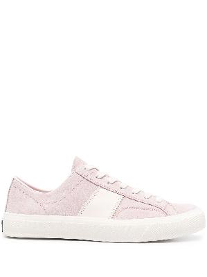TOM FORD - Pink Low Top Sneakers