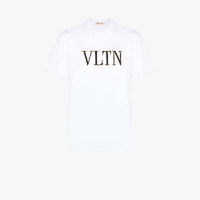 Valentino - VLTN Embroidered Cotton T-Shirt