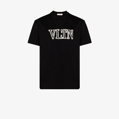 Valentino - VLTN Embroidered Cotton T-Shirt
