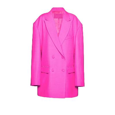 Valentino - Pink Double-Breasted Blazer
